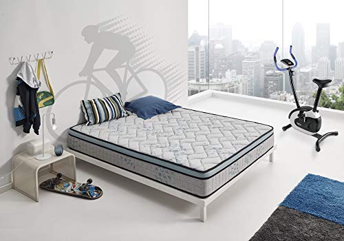 ECCOX - Colchón Viscoelástico Sport Life 140x200 Altura 27 cm ±2