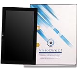 ✅ Article neuf, intact Visiodirect® Ecran Complet pour Microsoft Surface RT 1515-1516 Tablette Noire vitre Tactile + écran LCD
