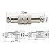 daier 5Pcs 3Pin Aviation Connector,GX16 16mm Aviation Connector Plug Docking Femal & Male Circular Connector