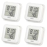 Digital Hygrometerr and Room Thermometer Mini Humidity Meter Indoor Thermometer with Temperature and...