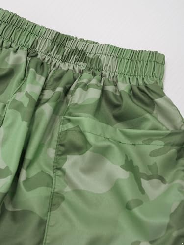 Boys's Girls Camouflage Cargo Pants Teens Elastic Waist Joggers Trousers for Kids Hiking Outdoor School Wear4