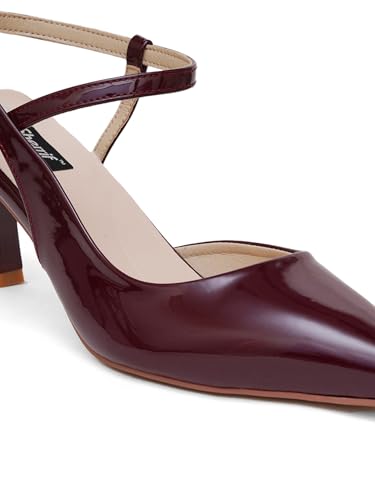 Image of SHERRIF Women Polyurethane (PU) Pointed Toe Fashion Sandalwith Stiletto Heel