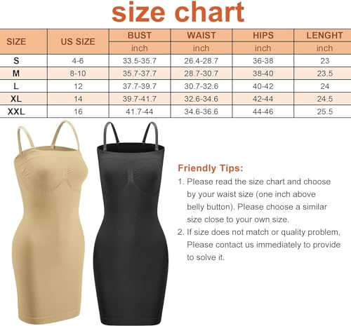 ACPLK Modelador feminino sem alças para debaixo dos vestidos, controle de barriga, modelador corpora