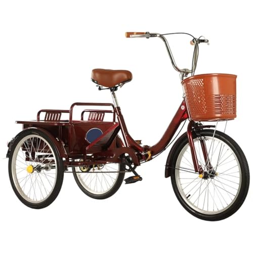 Triciclo Plegable para Adultos 20 Pulgadas miniatura 1