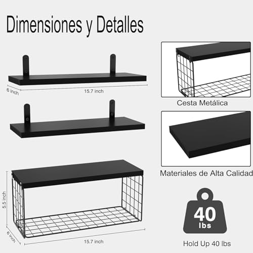 Mejores precios y opiniones de Repisas modernas los más solicitados. 28 Imagen adicional