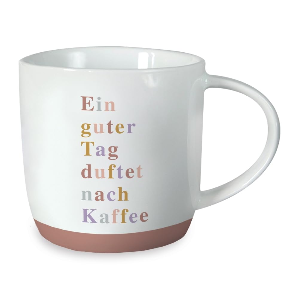 Grafik-Werkstatt Coffee Mugs, Cups with Saying 300 ml Porcelain Mug Funny EIN guter Tag