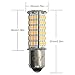 GRV Ba15s 1156 1141 High Bright Car LED Bulb 102-3528SMD DC 12V Warm White Pack of 2