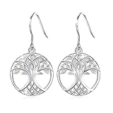 Árbol de la Vida Pendientes, Regalo de Cumpleaños para Mamá Esposa Novia Hermana