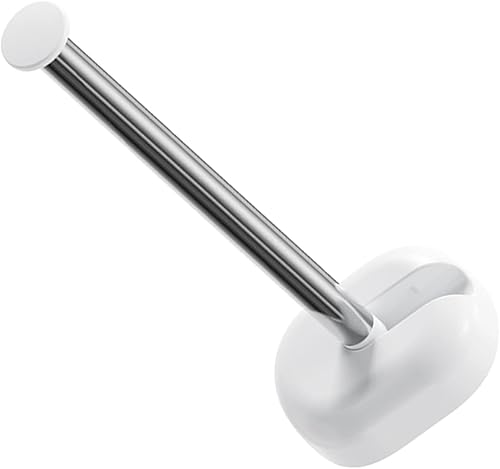 Miniatura 4 de Cabilock 4 ganchos de acero para estante de tela organizador de almacenamiento de ropa sin perforación balcón pared de acero inoxidable colgadores