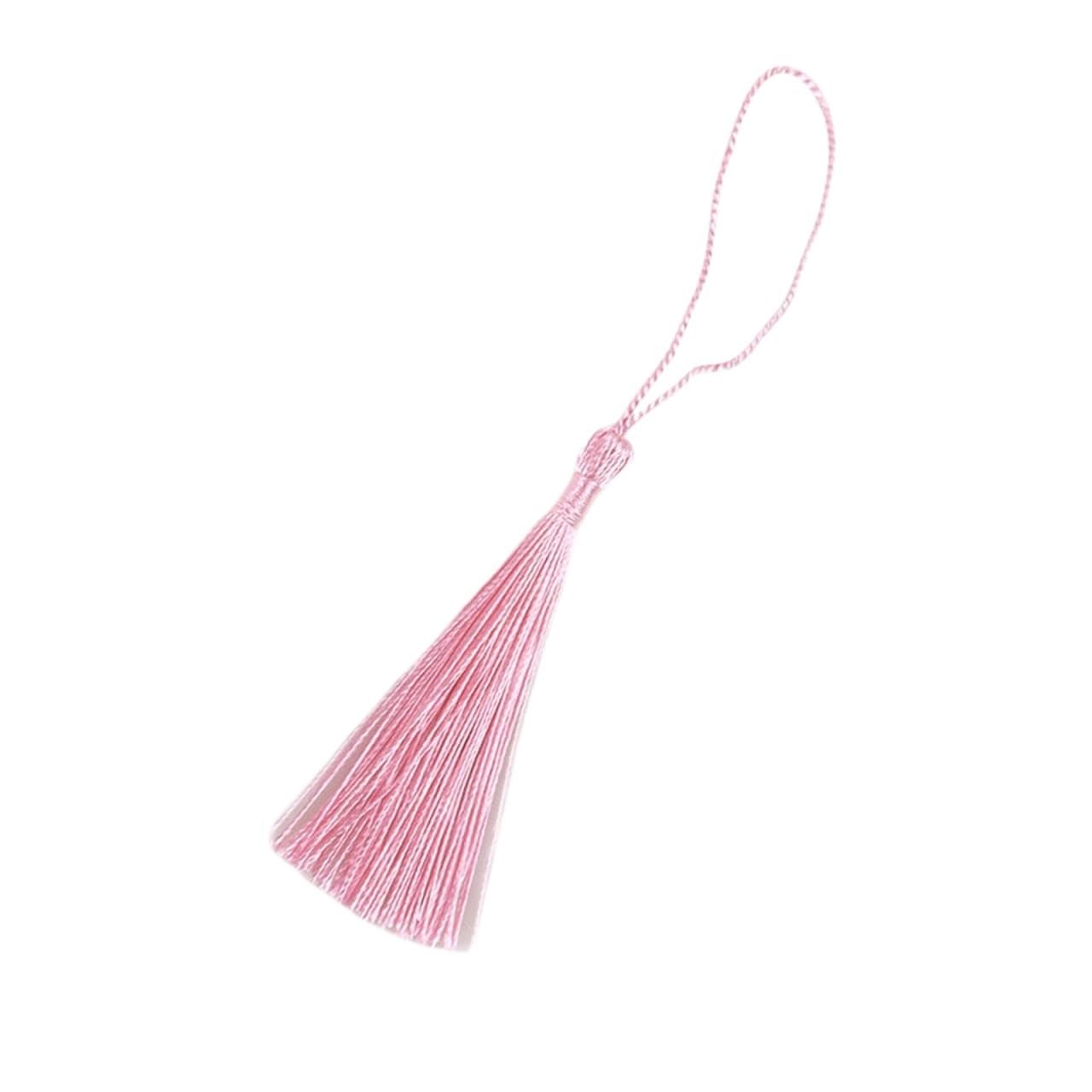 Mini Tassels for Crafts 50Pcs 13cm Hanging Rope Silk Tassel Fringe For Jewelry Making DIY Key Chain Earring Hooks Pendant Decoration Tassels(11)