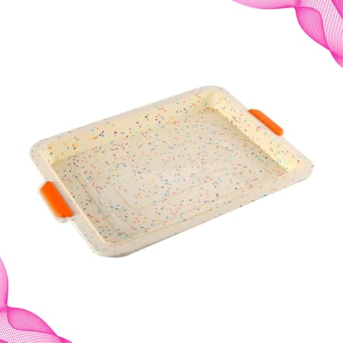 Bandeja de silicona Alasum rectangular con asa portátil para repostería casera 7