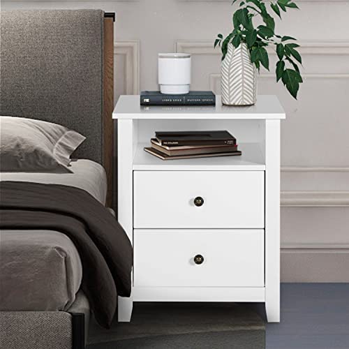 Lqfatest BEDROOM SET 7 Drawer Dresser And 2 Drawer Nightstands Set, Wooden Bedroom Furniture, Modern, White thumb #3