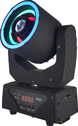 American DJ ADJ Starburst LED Sphere Shooting Beam Lighting Effect+Fog Machine