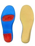Ener-Gel Cushion Maxx Insoles – Made in USA Inserts with Arch Support, Energy Return & Shock Absorption – Foot & Heel Pain Relief, All-Day Comfort – Women’s 6-10+ Men’s 6-9.5