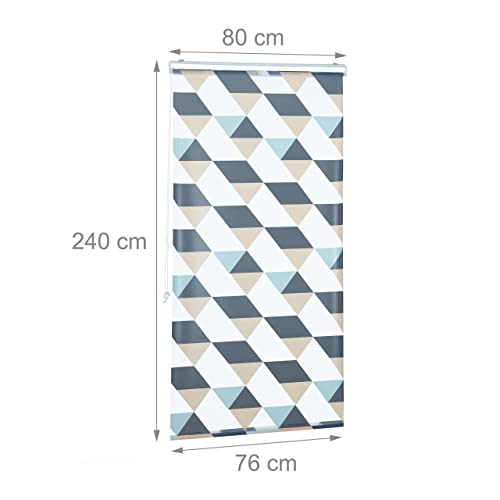 Store de baignoire rideau de douche enrouleur 80x240 cm