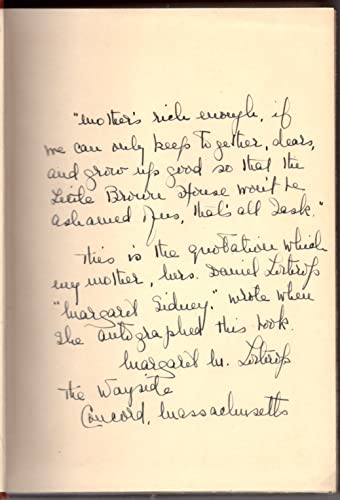 Five Little Peppers and How They Grew Riverside... [Unknown] B00455YYBM Book Cover