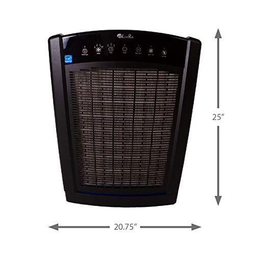 Livepure LP550TH-BLK Bali Series Multi-Room Whole House Large Console Air Purifier, True Hepa Filter Captures Allergens thumb #5