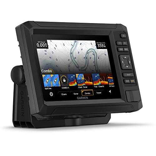 Gps City Garmin Echomap 74Cv Uhd2 Keyed Chartplotter With 7 Inch Display, Us Bluechart G3, Gt20-Tm Transducer & Cover Bundle (010-02595-01), Black #TOP3