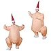 Disfraz Inflable Adulto,Disfraz De Pavo Asado Inflable Pollo De Halloween para Adultos...