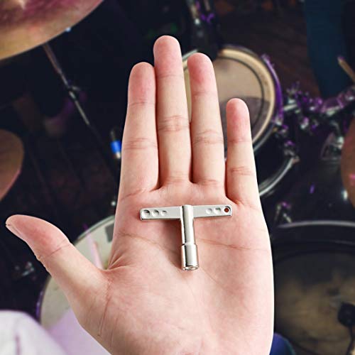 5 Pack Drum Keys with Continuous Motion Speed Key and Universal Drum Tuning Key,General Accessories Tools for Snare Drum,Electronic Drum etc - Thumbnail 4