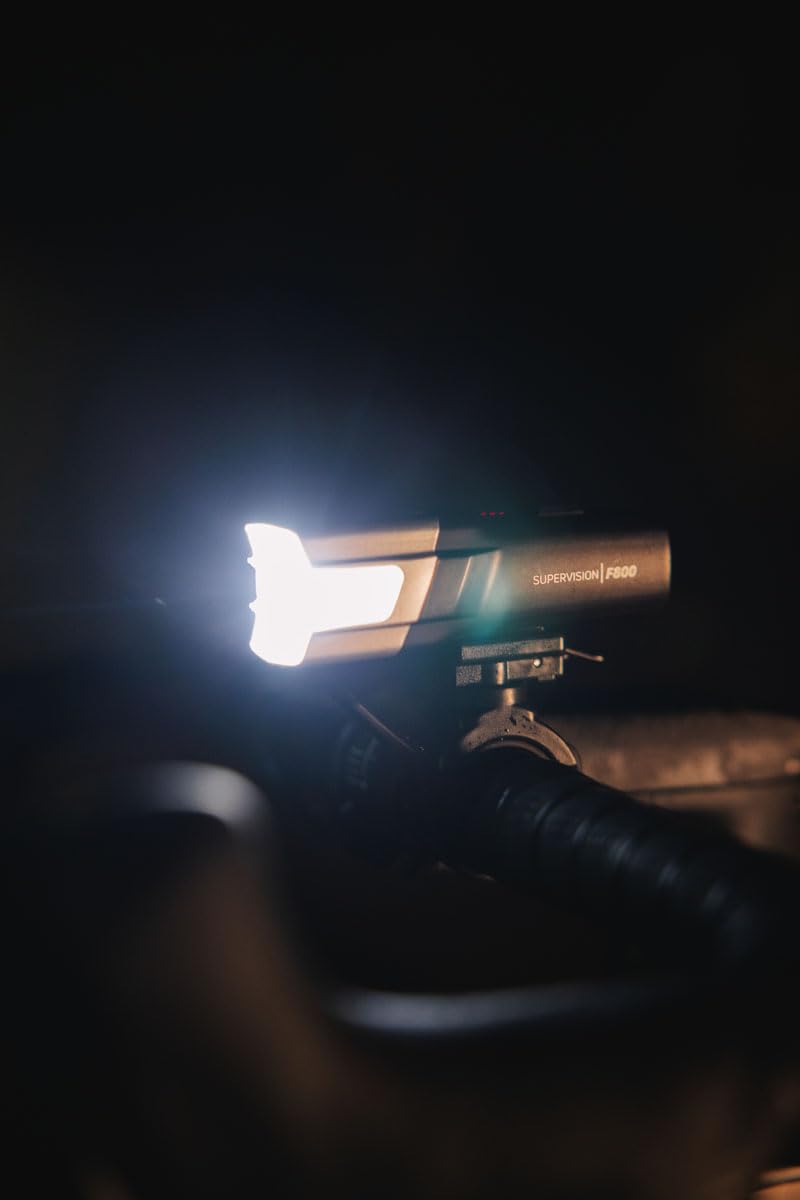 ZEFAL Supervision Luz Bicicleta – Luz Bicicleta Potente LED Recargable USB-C
