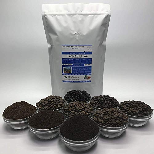 Southern Africa, Tanzania Aa, (2-Pound Bag) Premium Arabica Coffee Freshly Custom Roasted Today (Medium Roast/Whole Bean) Customized Roast Or Grind Is Available By Messaging Us At Time Of Checkout #TOP1
