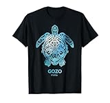 Gozo Malta Meeresschildkröte Ozean Souvenir T-Shirt