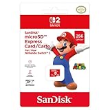 nintendo disk SanDisk SanDisk Nintendo Switch 2 MicroSD Express - Tarjeta de memoria (256 GB)