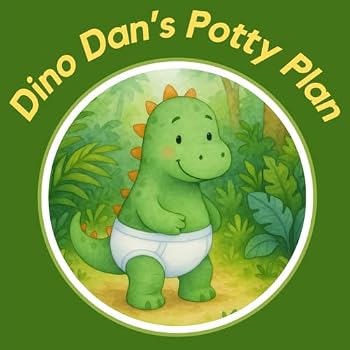 Paperback Dino Dan’s Potty Plan: Potty Training/Toilet Training/Toilet Learning Rhyming Dinosaur Book