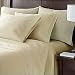 HC COLLECTION-Premium 1500 Series Bed Sheets Set, Hotel Quality Luxury Soft Brushed Microfiber 4 Piece Bedding Set, Deep Pocket, Hypoallergenic, Wrinkle & Fade Resistant (Queen, Cream)