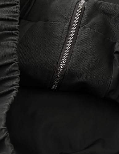 Aelfric Eden Mens Jackets Metal Button Boxy Jacket Vintage Casual Collared Streetwear Slant Placket Soft Warm Coats3