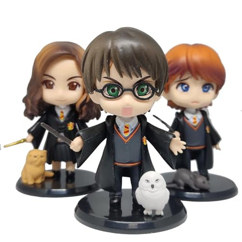 Image of Anime Cartoon Character Q Posket Action Figure | Limited Edition | Attractive Lightweight Durable Toy Figures for Home Decors Office Desk and Study Table (Harry Potter Set 3)