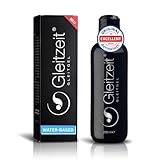 Gleitzeit® Gleitgel Wasserbasis Männer sensitiv 250ml – Gleitmittel hautfreundlich, geruchslos, nicht klebrig - Farb- sowie Duftstofffrei – unterstützt natürliche Gleitfähigkeit – Intimgel