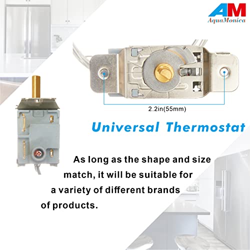 Aquamonica Universal Fridge Freezer Refrigerator Thermostat Wpf-22 Temperature Cold Control Thermostat 1Pcs #TOP4