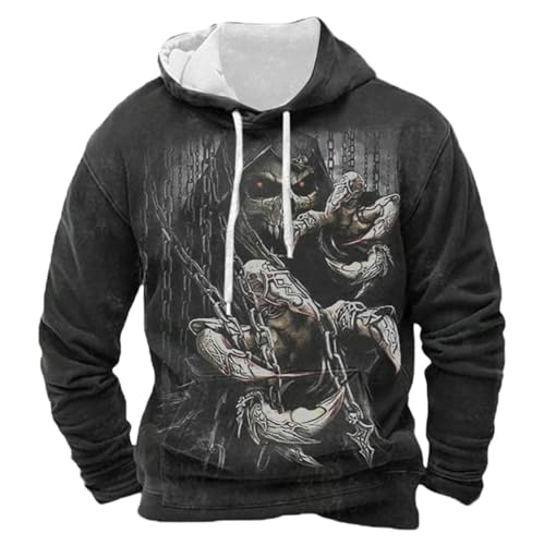 Sweat-shirt homme manches longues sweat à capuche zippé chemise pulls