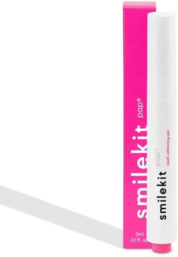 Pap+ - Bolígrafo de blanqueamiento de dientes, bolígrafo de retoque para blanquear los dientes, bolígrafo de retoque sobre la marcha, bolígrafo de