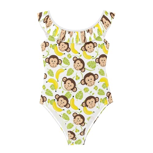Traje de baño Reiacy con divertidos plátanos para llenar de sonrisas los días de tu niña