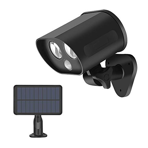 VOSONX Solar Lights - LED Motion Sensor Security Lights, 6500 K Bright Solar