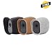 Produktbild Silikon Skins mit Sonnendach für Smart Home Security Arlo Pro & Arlo Pro 100% WiFi Kameras - von Wasserstein (schwarz/braun/grau)
