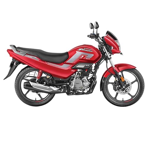 Image of Hero MotoCorp SUPER SPLENDOR BS6 FI DSS C (OBD2B) Motorcycles /Bike Blazing Red Booking for Ex-Showroom Price
