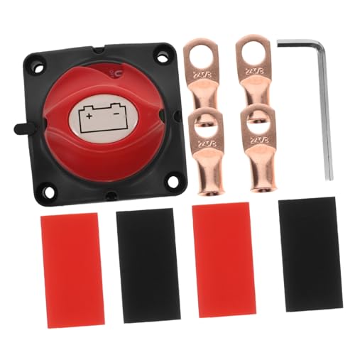 MUCKLILY Battery Kill Switch for Rv Marine Truck Car 12/24v Disconnect Switch Turn Signal Kit