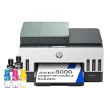 HP Smart Tank 7307, 941P5A, Imprimante Multifonction Couleur, à Jet d’Encre, Wi FI, AAD 35 Feuilles, Impression Recto Verso Automatique, Numérisation et Copie, Grise