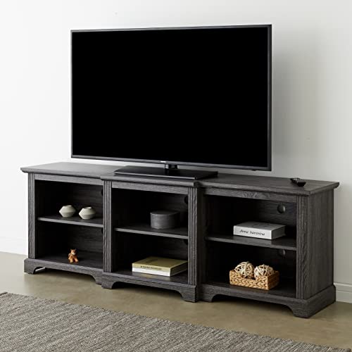 Rockpoint 70inch Modern TV Stand Storage Media Console Entertainment Center for TVs up to 80,Charcoal - Thumbnail 6