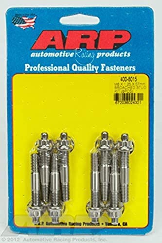 ARP Sport Compact M8 x 1.25 x 57mm Stainless Accessory Studs (8 pack)