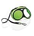 Flexi New Comfort Retractable Dog Leash (Tape), 16 ft, Large, Green