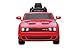 BEST RIDE ON CARS Dodge Challenger, Kids Electric Car 12v Battery Powered Electric Vehicle, Kids Ride-On Toy with LED Lights, Radio, Bluetooth, Remote Control, Red, Large