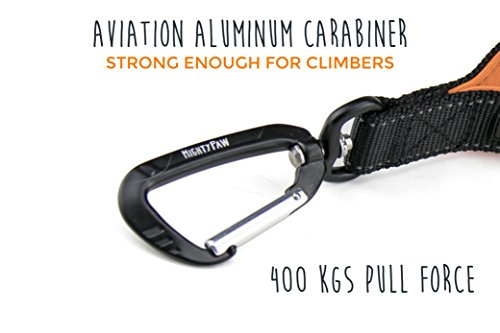 image for Mighty Paw Training Tab, 10” Short Dog Leash, Padded Handle, Strong 