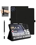 Custodia magnetica per tablet TABWEE T90 da 11 pollici, resistente agli urti, con slot per penna, impermeabile, anti-graffio, supporto multi-angolo, con cinturino da polso, sottile e resistente, nero