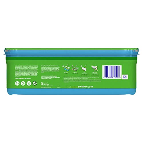 Swiffer Sweeper Wet Mopping Cloths, Multi-Surface Floor Cleaner With Gain Original Scent, 24 Count #TOP23