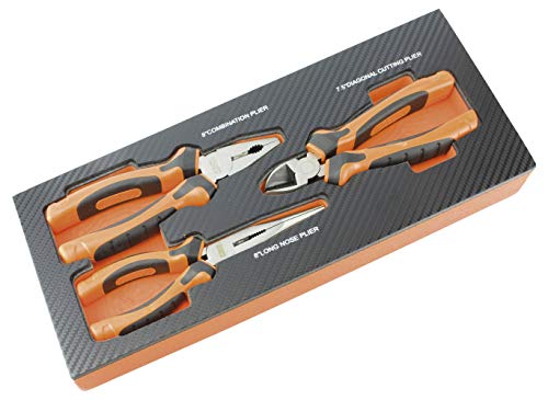 FISCHER DAREX 810905 - Módulo de almacenamiento (3 pinzas), color negro